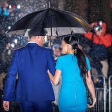 Meghan a Harry v Londýne