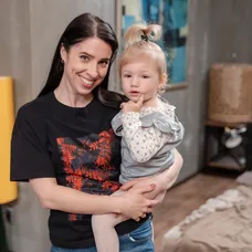 Seriálová mamina Simča s dcérkou Roxy