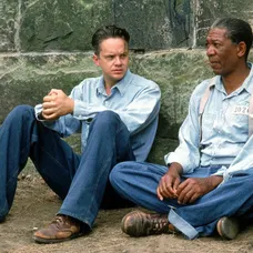 Tim Robbins a Morgan Freeman