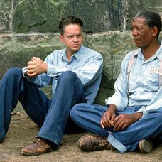 Tim Robbins a Morgan Freeman