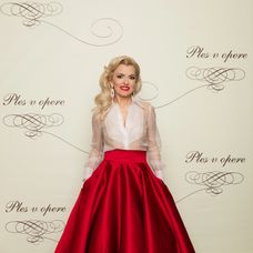 Zlatica Švajdová Puškárová na Plese v opere v roku 2017