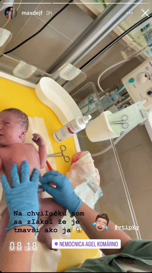 David Horák sa stal otcom