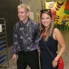 Kristína Svarinská na premiére filmu Striedavka