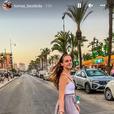 Tomáš s Ivanou na dovolenke