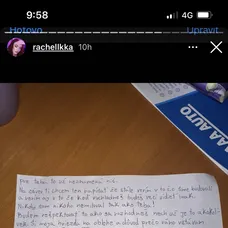 Influencerka Rachellka opäť prehovorila!