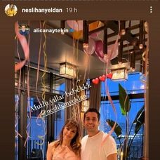 Narodeninová oslava herečky Neslihan Yeldan