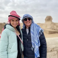 Jana a Martin v Egypte