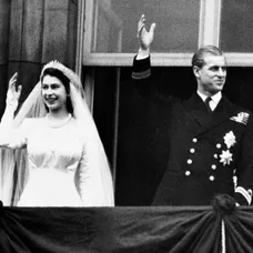 Kráľovná Alžbeta II. a princ Philip
