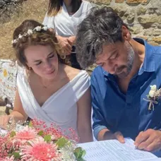 Deniz Uğur s tretím manželom Erdinçom Gülenerom