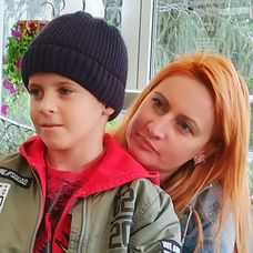 Maroš Baňas s mamou.