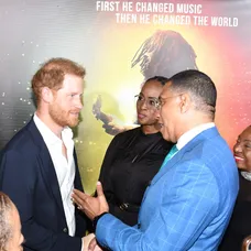 Princ Harry s Meghan na premiére filmu na Jamajke