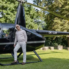 Dušan Cinkota sa s helikoptérou neskamarátil