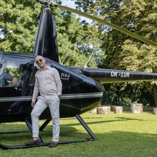 Dušan Cinkota sa s helikoptérou neskamarátil