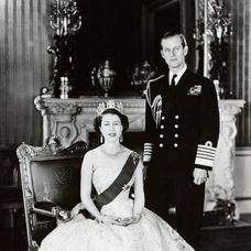 Archívne snímky kráľovnej Alžbety II.