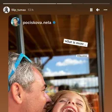 Pochválil sa rozkošnými fotografiami s dcérkou.