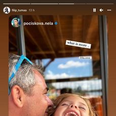 Pochválil sa rozkošnými fotografiami s dcérkou.
