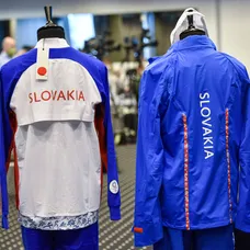 Kolekcia oblečenia slovenskej výpravy na Olympijské hry v Tokiu.