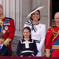 Princ a princezná z Walesu na Trooping the Colour