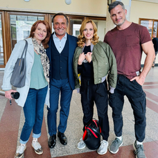 Herci Dagmar Edwards, Jozef Vajda, Lívia Bielovič a Ján Koleník.