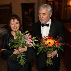 Libuše Šafránková s manželom Jozefom Abrhámom