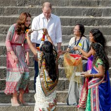 Princ William s vojvodkyňou Kate na návšteve v Indii