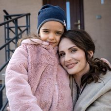 Alžbeta Bartošová so seriálovou dcérkou