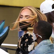 Adele na NBA zápase