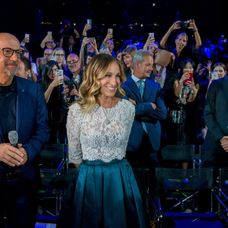 Sarah Jessica Parker na prehliadke Intimissimi vo Verone.