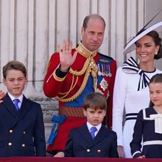 Princ a princezná z Walesu na Trooping the Colour
