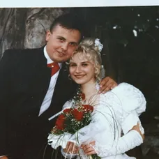 Milan Šilhavík na svadobnej fotke s manželkou Mirkou