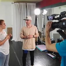 Veronika Šebeňová s Miňom Kerešom