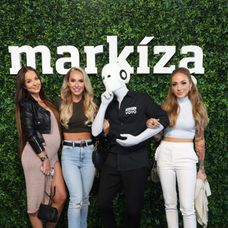 Lucia Mokráňová na media párty TV Markíza