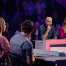 Zuzana Kubovčíková Šebová pri premiére v Dobre vedieť!