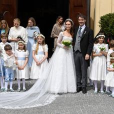 Princ Ludwig Bavorský a jeho manželka Sophie-Alexandra Evekink