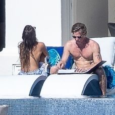 Brad Pitt a Ines de Ramon