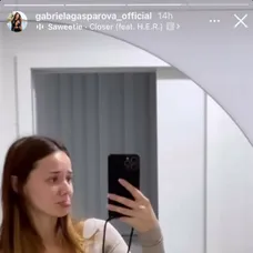 Gabriela v nemocnici 