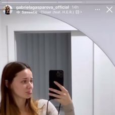 Gabriela v nemocnici 