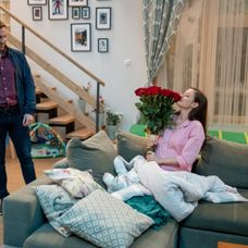 Režisér Vlado Fisher, Filip Tůma, Marek Fašiang a Anička Jakab Rakovská