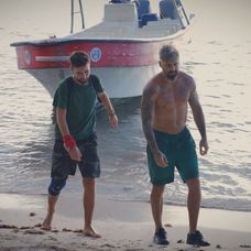 Vašek si nepríjemne zranil koleno.