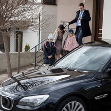 Braňo Mosný a Alžbeta Bartošová so seriálovými deťmi