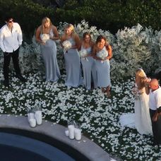 Tish Cyrus a Dominic Purcell mali svadbu