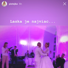 Na svadbe nechýbal ani Ego.