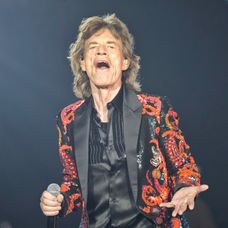 Mick Jagger v rámci európskeho turné s kapelou Rolling Stones v Štokholme