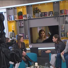 Maca Zábranská a Monika Horváthová v Teleráne