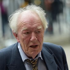 Michael Gambon na archívnej snímke z roku 2018.