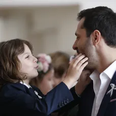 Max a Alex na svadbe Jara a Lindy