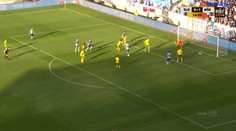 Slovan - Žilina 2:3 (Skupina o titul, 8. kolo)