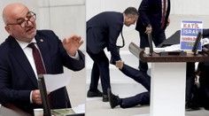 VIDEO: Alláhovmu hnevu neuniknete, hromžil na Izrael turecký poslanec. Krátko na to dostal infarkt