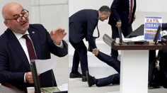 VIDEO: Alláhovmu hnevu neuniknete, hromžil na Izrael turecký poslanec. Krátko na to dostal infarkt