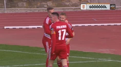 VIDEO: Banská Bystrica odštartovala nadstavbovú časť víťazne. Krásnym gólom rozhodol Rymarenko